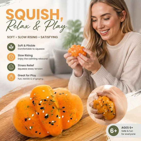 Creamy Soft Squishy Stress Reliever, Laid-Back Pastime – Yellow Pork Bun In Australia - Darrahopens