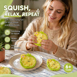 Fresh Cream Green Apple Squishy, Garden Style Unwind Sensory Toy In Australia - Darrahopens