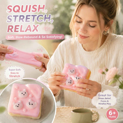Mini Bear Cookie Squishy, Buttery Mud Feel For Lazy Patio Hours In Australia - Darrahopens