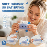 Salty Sea Salt Croissant Squishy, Crisp Mud Feel Coastal Chill Toy In Australia - Darrahopens