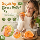 Yellow Pork Bun Creamy Squishy 2 Pack, Lazy Home Relax Pair In Australia - Darrahopens