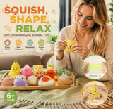 Fluffy Blueberry Soufflé Squishy Twin Pack, Mellow Mood Boost Duo In Australia - Darrahopens
