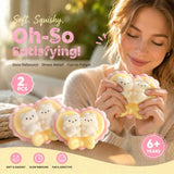 Heart Bear Extra Soft Mud Squishy 2 Pack, Mood Lifting Squeeze Duo In Australia - Darrahopens