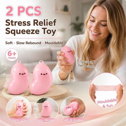 Small Pink Banana Bright Squishy Twin Pack, Quick Calm Toy Pair In Australia - Darrahopens