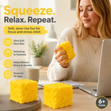 Refreshing Mini Square Cheese Squishy, 5cm × 5cm In Australia - Darrahopens