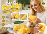 Mellow Triangle Cheese Squishy, 7cm × 6cm × 4cm In Australia - Darrahopens