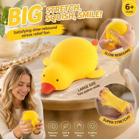 Cheerful Giant Duck Squishy, 33cm × 20cm In Australia - Darrahopens