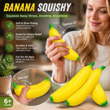 Bright Extra Long Banana Squishy, 40cm In Australia - Darrahopens