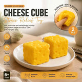 Relaxing Mini Square Cheese Squishy 2 Pack, 5cm × 5cm In Australia - Darrahopens