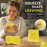 Soothing Maltose Cheese Squishy 2 Pack, 5cm × 5cm In Australia - Darrahopens