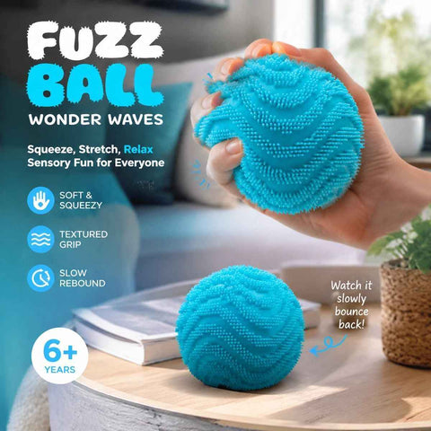 Calming Spiky Ball Squishy, Blue In Australia - Darrahopens