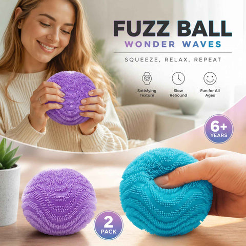 Cool Duo Blue & Purple Spiky Ball Squishy 2 Pack In Australia - Darrahopens