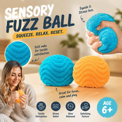 Sunny Duo Blue & Yellow Spiky Ball Squishy 2 Pack In Australia - Darrahopens