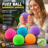 Vibrant 5-Colour Mixed Spiky Ball Squishy 5 Pack In Australia - Darrahopens