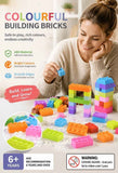 Lovely Mini Building Blocks DIY Puzzle Toy, 500pcs Plain Bag Girls Colours (Separater & Instruction Included) In Australia - Darrahopens