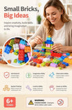 Gift-Worthy Mini Building Blocks DIY Puzzle Toy 2 Pack, 200pcs Color Box Pack (Separater & Instruction Included) In Australia - Darrahopens