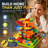 Fun Marble Run Building Blocks DIY Puzzle Toy, 168pcs Small Track (OPP Bag + Shipping Box) In Australia - Darrahopens