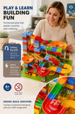 Gift Ready Marble Run Building Blocks DIY Puzzle Toy, 168pcs Small Track (Colour Box Pack) In Australia - Darrahopens