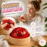 Stress Relief Giant Bun Squishy, Birthday Gift, Glitter Salmon Pink In Australia - Darrahopens