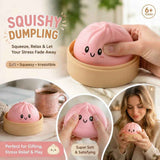 Stress Relief Giant Bun Squishy, Daily Gift, Plain Pink In Australia - Darrahopens
