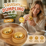 Stress Relief Giant Bun Squishy Glitter Gold 2 Pack, Eye-catching Gift In Australia - Darrahopens