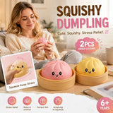 Stress Relief Duo Plain Yellow & Plain Pink Bun Squishy 2 Pack, Bright Festival Pair In Australia - Darrahopens