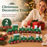 Green Box Christmas Train Ornament 2 Pack, Xmas Present In Australia - Darrahopens