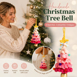Crochet Xmas Tree Bell Ornament Style A, Perfect Christmas Gift In Australia - Darrahopens