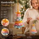 Crochet Xmas Tree Bell Ornament Style D, Festive Home Gift In Australia - Darrahopens