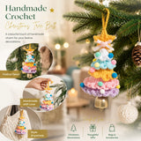 Crochet Xmas Tree Bell Ornament Style E, Ideal Xmas Decor Gift In Australia - Darrahopens