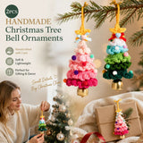 2 Pack Crochet Ornament A+C Pink & Green, Holiday Decor Pair In Australia - Darrahopens