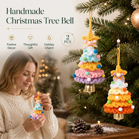 2 Pack Crochet Ornament E+G Rainbow 2 & Orange, Kids Xmas Pair In Australia - Darrahopens