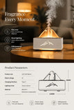 Home Aroma Diffuser Humidifier with Night Light, White, Christmas Gift In Australia - Darrahopens