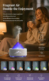 Home Aroma Diffuser Humidifier with Night Light, Black, Holiday Present