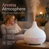 Onion Aroma Diffuser Pure White + Remote, 24V AU Plug, Home Decor Gift