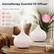 2 Pack Onion Diffuser Pure White + Remote, 24V AU Plug, Home Xmas Pair In Australia - Darrahopens