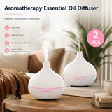 2 Pack Onion Diffuser Pure White + Remote, 24V AU Plug, Home Xmas Pair In Australia - Darrahopens