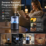 Auto Start-Stop Car Aroma Diffuser XM-ZS44, Calming Rain, Christmas & Dad Gift In Australia - Darrahopens