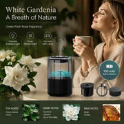 Car Diffuser XM-ZS44 + Height Pad, Gardenia White Tea, Xmas & Dad Present In Australia - Darrahopens