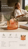 Crystal Stone Flameless Diffuser, Healing Forest (Oil Not Included), Xmas Decor Gift In Australia - Darrahopens