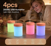 4 Pack USB Humidifier Pink, Decor Gift Bundle In Australia - Darrahopens