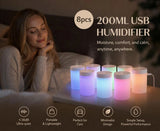 8 Pack USB Humidifier White, Bulk Christmas Hamper Fillers In Australia - Darrahopens