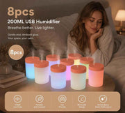 8 Pack USB Humidifier Pink, Office Holiday Gift Pack In Australia - Darrahopens