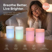 4 Pack White & Pink USB Humidifier Mixed Bundle In Australia - Darrahopens