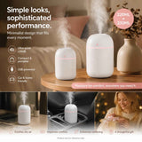 2 Pack Water Drop Humidifier White 220ML+330ML Combo, Xmas Gift In Australia - Darrahopens