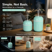 2 Pack Water Drop Humidifier Green 220ML+330ML Combo, Car Decor Gift In Australia - Darrahopens