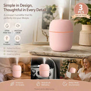 3 Pack Water Drop Humidifier Nordic Pink, Home Gift Pack In Australia - Darrahopens