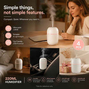 4 Pack Water Drop Humidifier Glacier White, Decor Gift Pack In Australia - Darrahopens