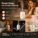 4 Pack Water Drop Humidifier Glacier White, Decor Gift Pack In Australia - Darrahopens