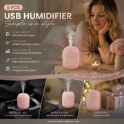 5 Pack Water Drop Humidifier Nordic Pink, Wholesale Xmas Pack In Australia - Darrahopens